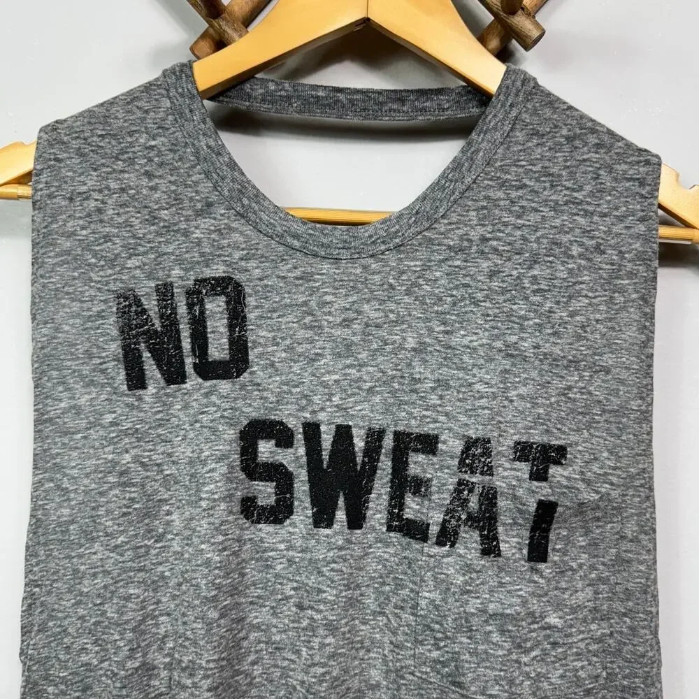 New Free People FP Movement No Sweat Graphic Tank Top Women's Size L - Picture 6 of 9